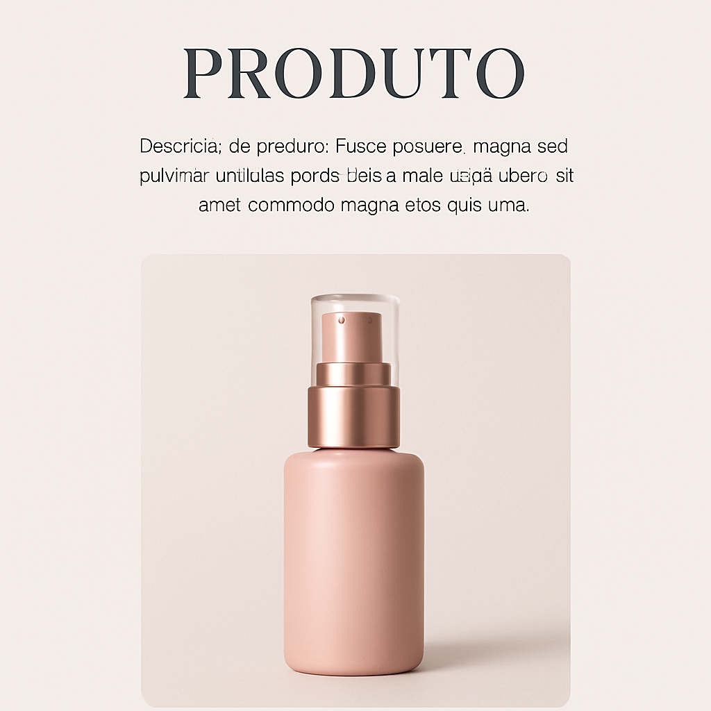 E-commerce Luxury Cosmetics